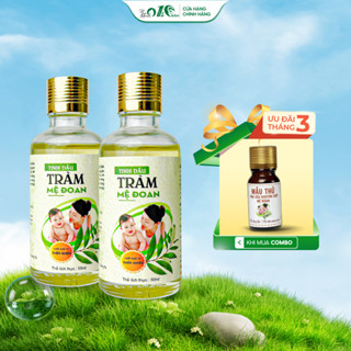 Combo 2 chai tinh dầu tràm nguyên chất Mệ Đoan giúp giữ ấm, phòng cảm lạnh 50ml