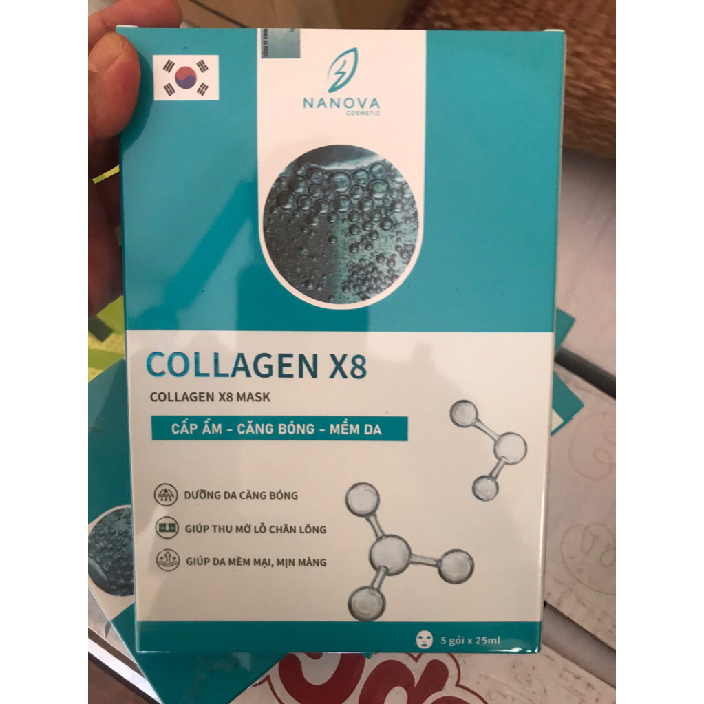 Mặt nạ Nanova Collagen X8