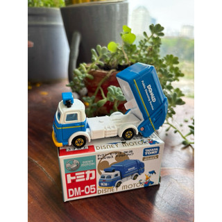 DSN1-Mô hình xe tomica đổ rác vịt Donald DM-05