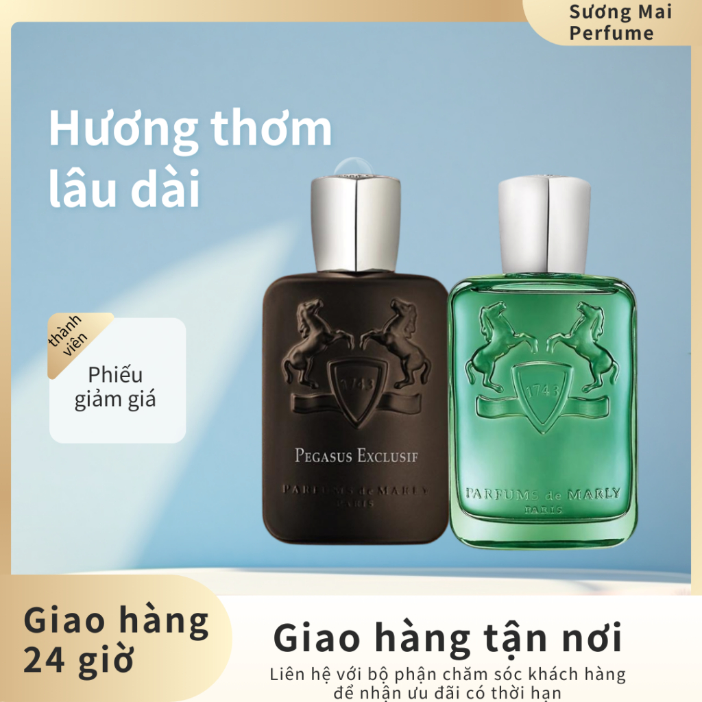 (Fullseal) Nước hoa nam Parfums de Marly Pegasus / Greenley 125ML/(Fullseal) Men's Perfume