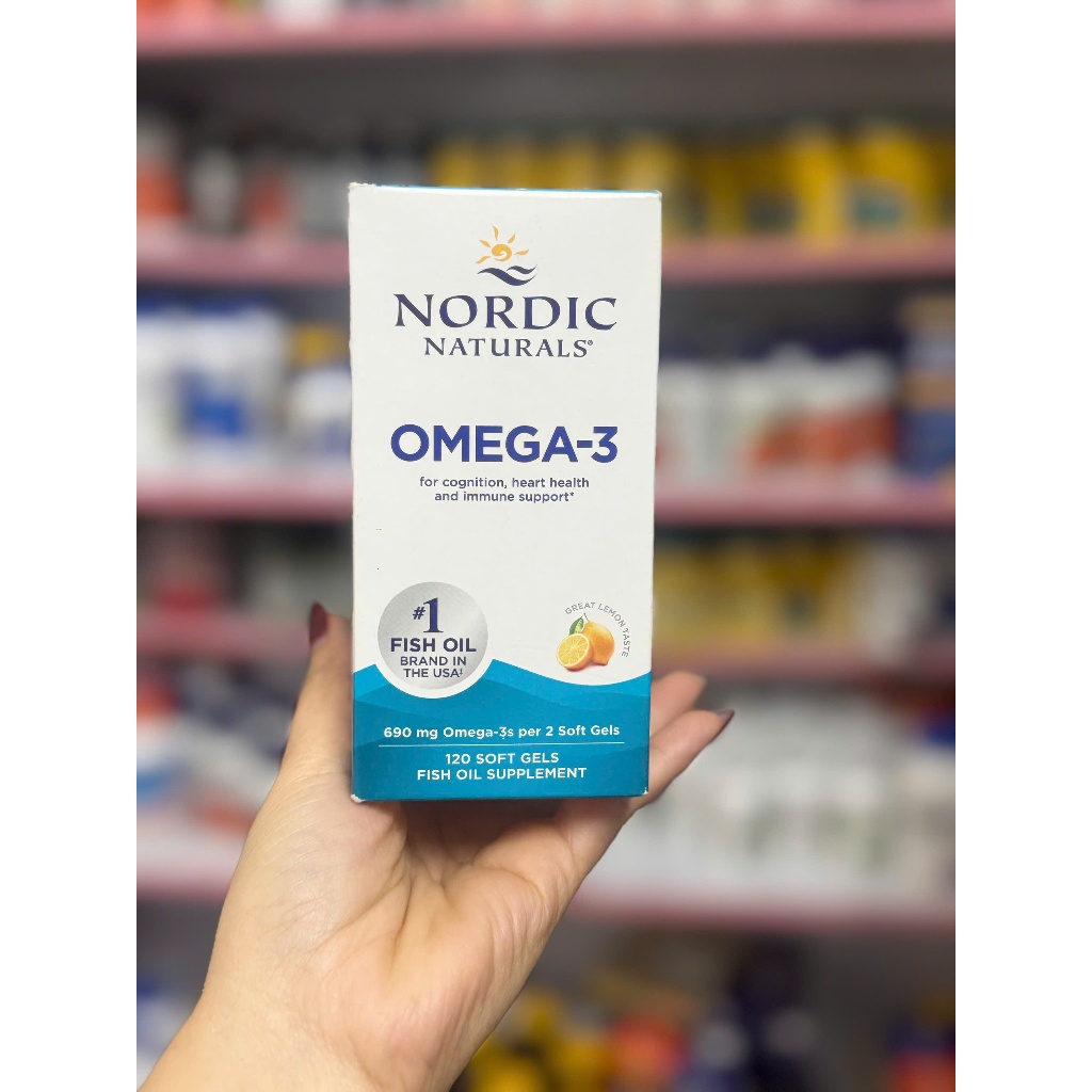 Nordic Naturals Omega 3 lemon flavor