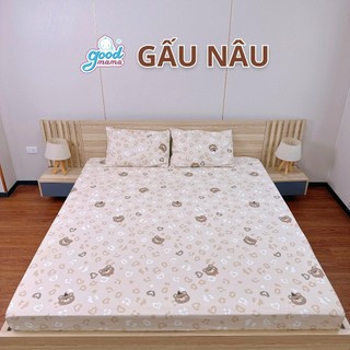 Ga chống thấm goodmama 100% cotton cao cấp (không vỏ gối)