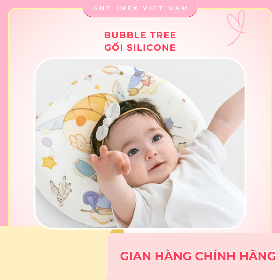 GỐI SILICONE BUBBLE TREE CHO BÉ