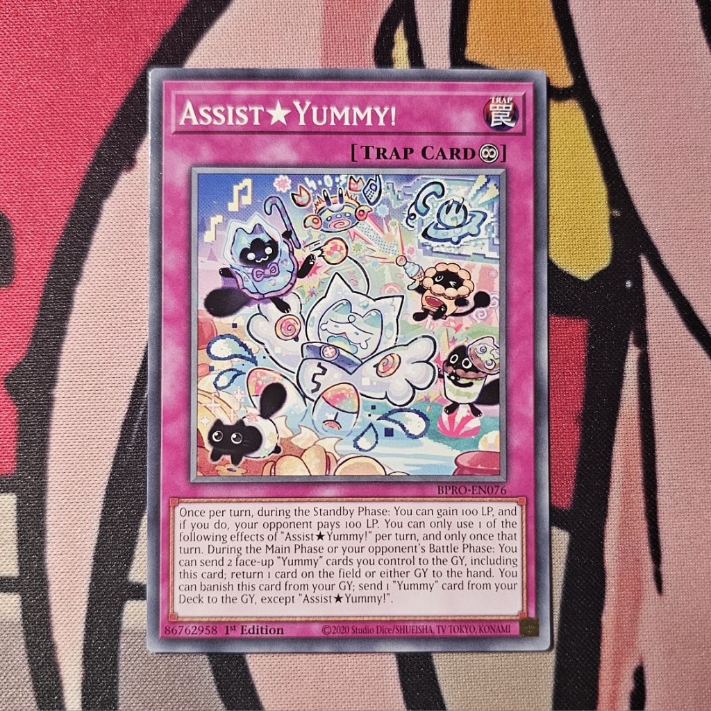 Thẻ bài Yugioh : Assist☆Yummy (TCG)