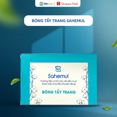 [Quà tặng] Hộp Bông Tẩy Trang Sahemul