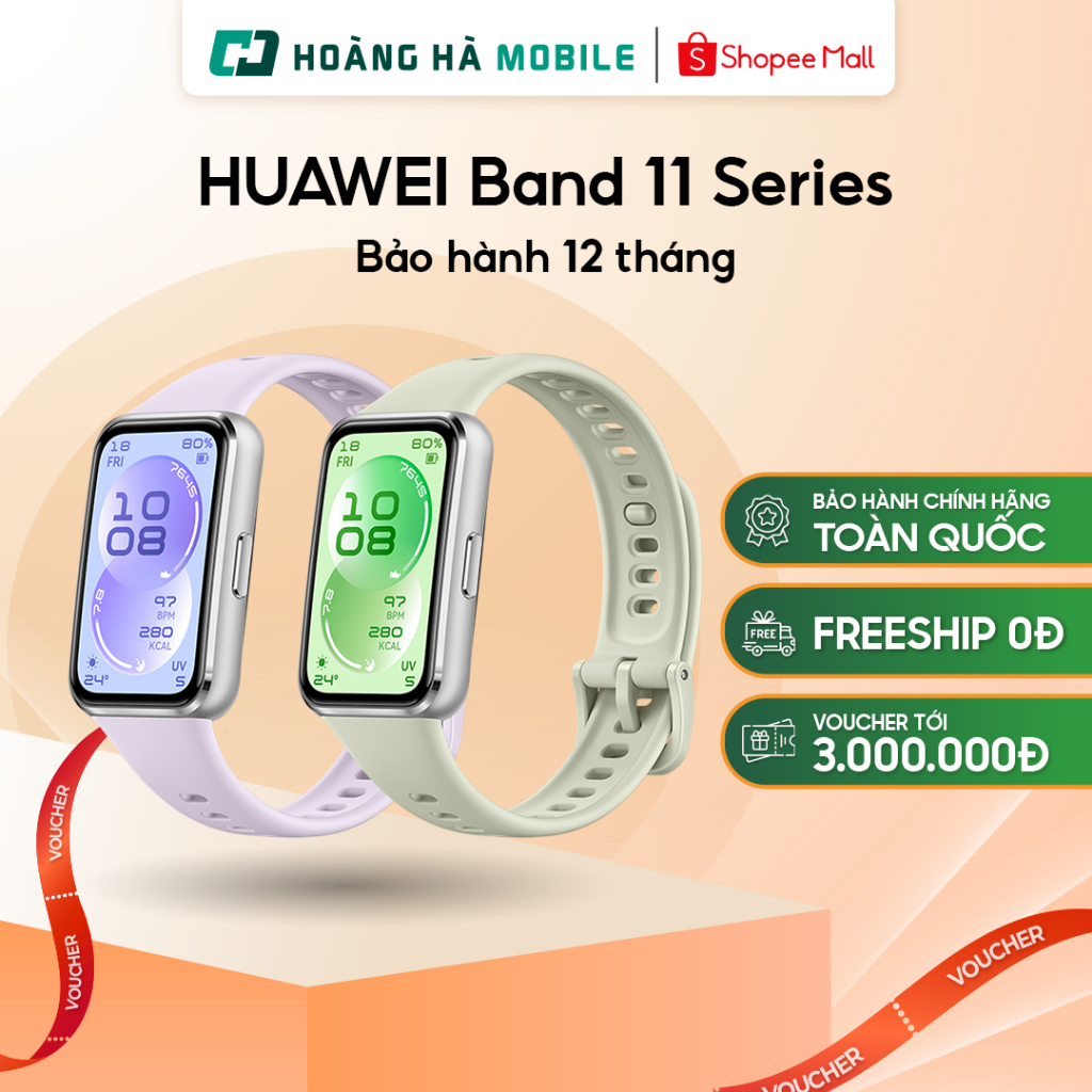 Vòng đeo tay thông minh HUAWEI Band 11 Series - Chính hãng | BigBuy360 - bigbuy360.vn