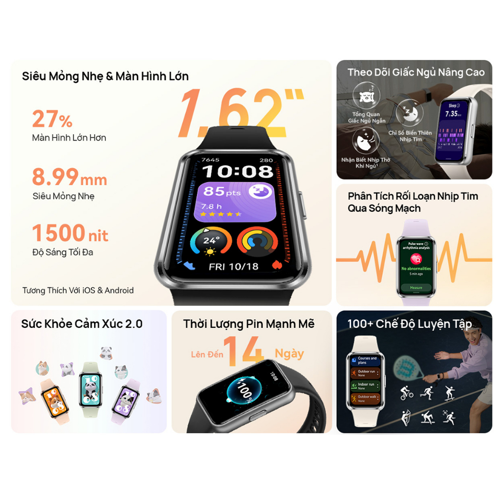 Vòng đeo tay thông minh HUAWEI Band 11 Series - Chính hãng | BigBuy360 - bigbuy360.vn