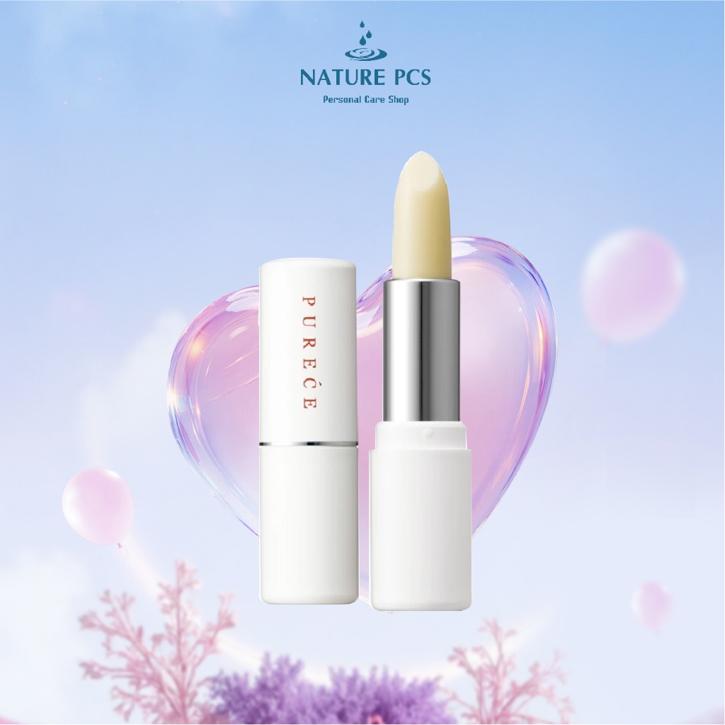 Son dưỡng ẩm chống nhăn Naris Medicated Purece Lip Care Stick 3g