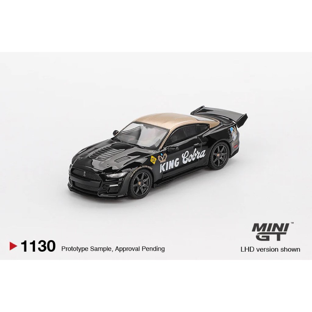 Mini GT BOX/CARD - Shelby GT500 Dragon Snake Concept Black/Gold