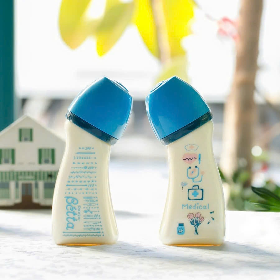 [NEW - HÀNG MỚI VỀ] Bình sữa Betta Japan cổ rộng 240ml ORIGIN BOTTLE - Betta 31st Aniversary