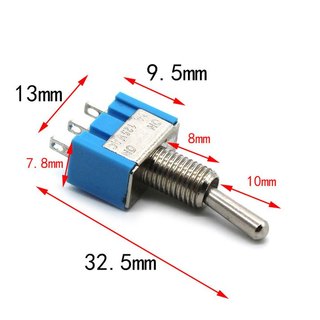 Bộ 5 chiếc Công Tắc Gạt MTS 102
