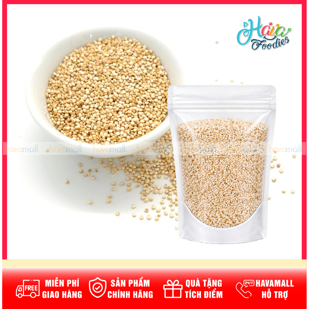 [DATE MỚI NHẤT] Hạt Diêm Mạch (Quinoa) Trắng Canada