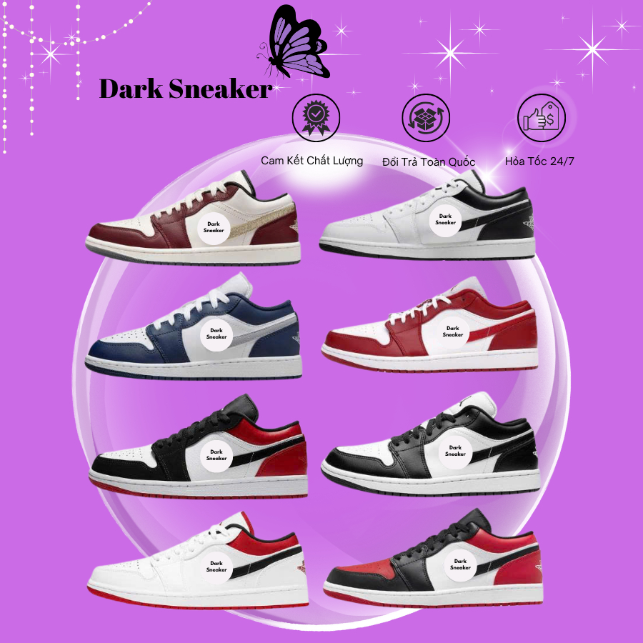 Giày Thể Thao cổ thấp đủ phối màu  , Giày Sneaker cổ thấp Nam Nữ hottrend đủ size 36-43 Full Box+Bill