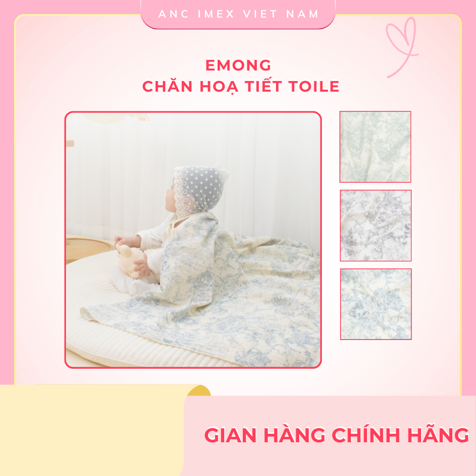 Chăn họa tiết Toile Emong Blanket