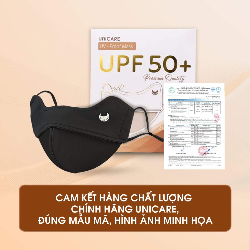 Khẩu trang chống tia UV UNICARE PROOF MASK, bảo vệ da khỏi tia UV - Hàng chính hãng | BigBuy360 - bigbuy360.vn