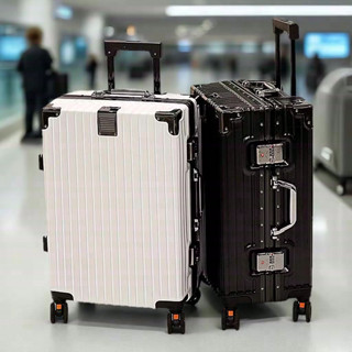 VALI KHUNG NHÔM KHOÁ SẬP SIZE 20/24/28 JIRM TRAVEL