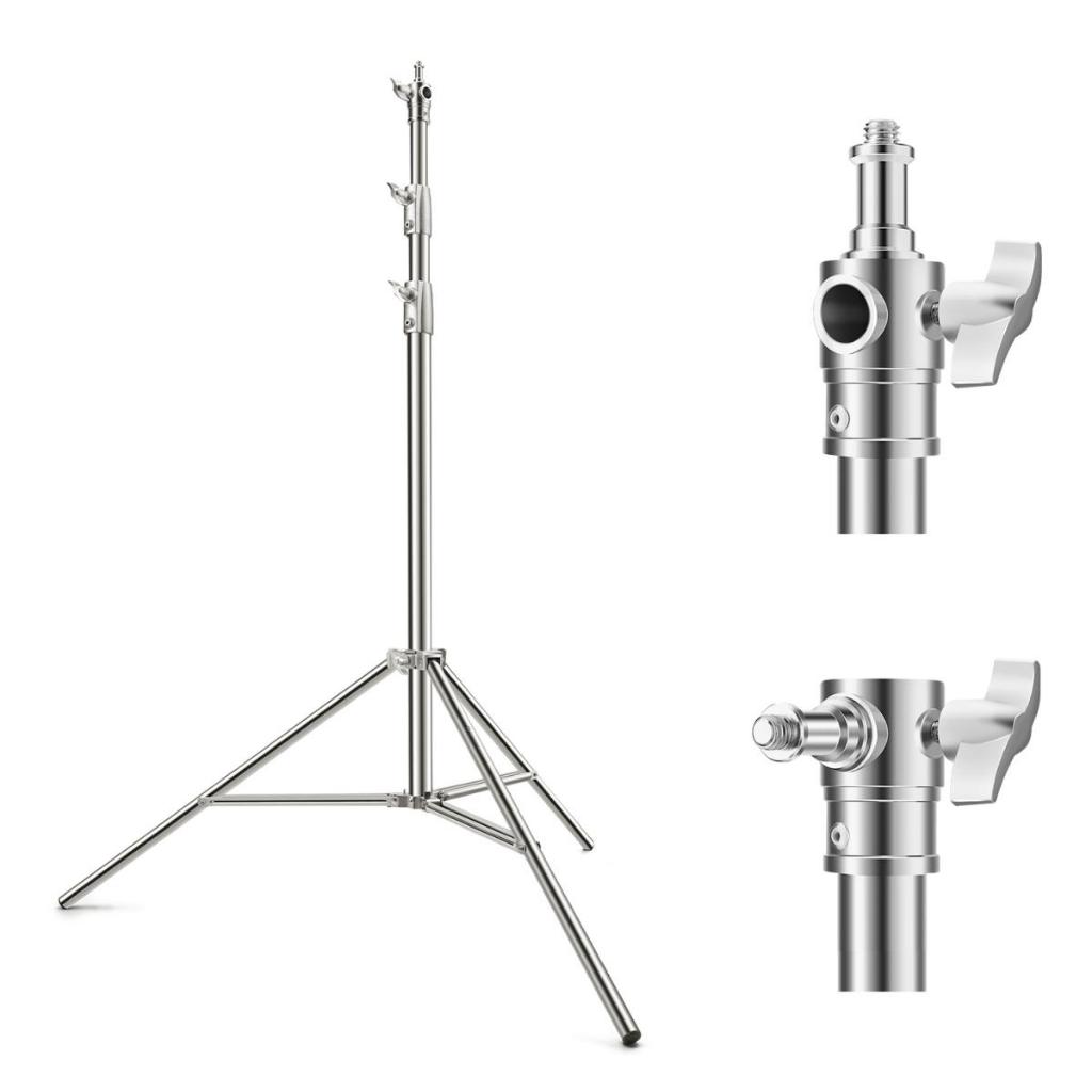 Chân đèn inox Studio K&F CONCEPT 2m8 | KF34.044