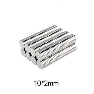 Bộ 5 Viên Nam Châm Đất Hiếm 10x2mm ( từ tính hút cực mạnh)