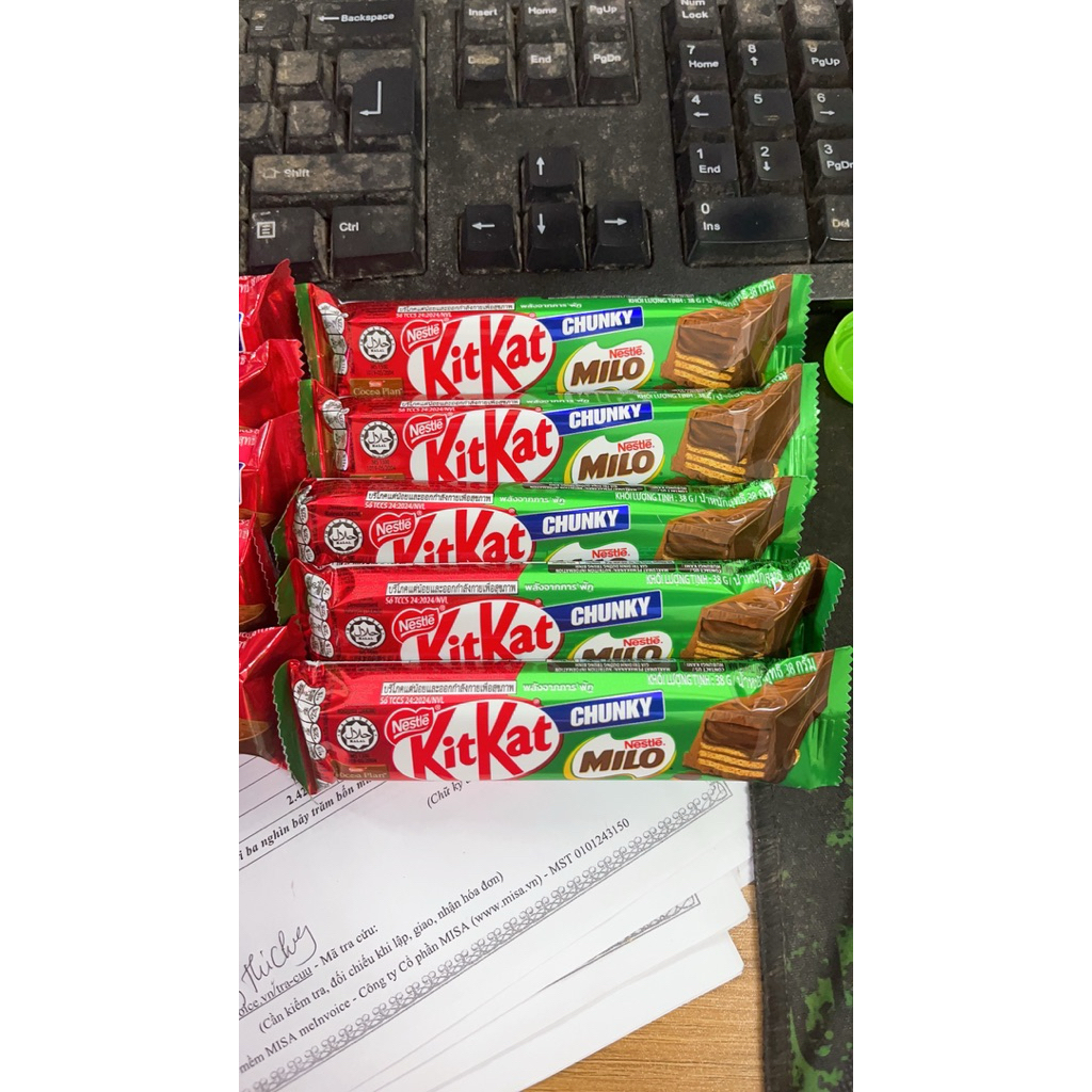 KitKat Socola Nestle 17g,35g/thanh (hàng date mới)
