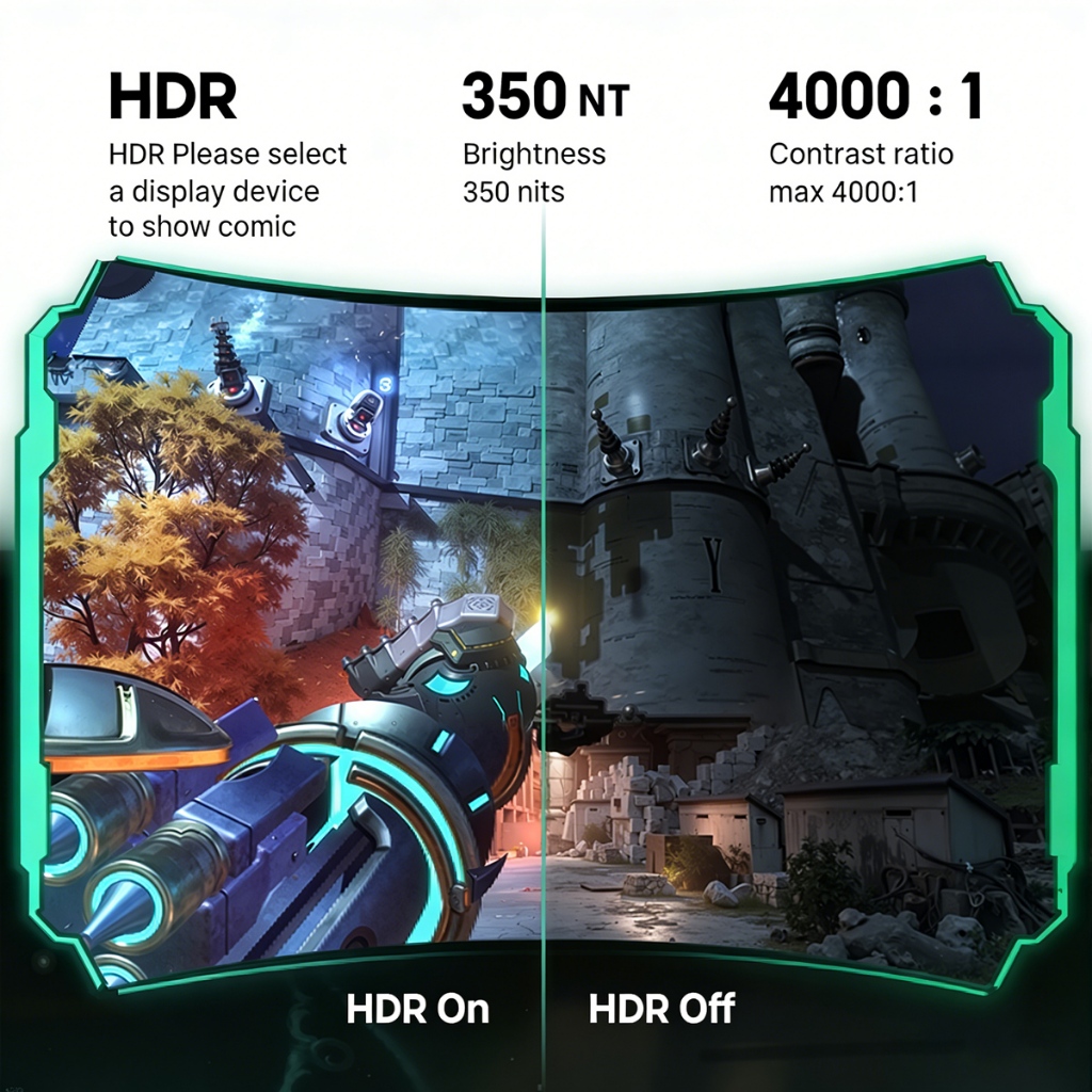 Màn Hình Cong Gaming 34 Inch 200Hz 1ms HDR 2K 3440x1440 Tỷ Lệ 21:9 Chân Nâng Hạ Viền Mỏng (Tặng Kèm Cáp HDMI) | BigBuy360 - bigbuy360.vn