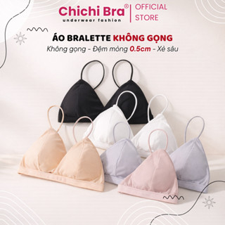 Áo Bra 2 Dây Mút Mỏng - Áo Ngực Không Gọng Chất Cotton Mát Mịn CHICHI HOUSES 812