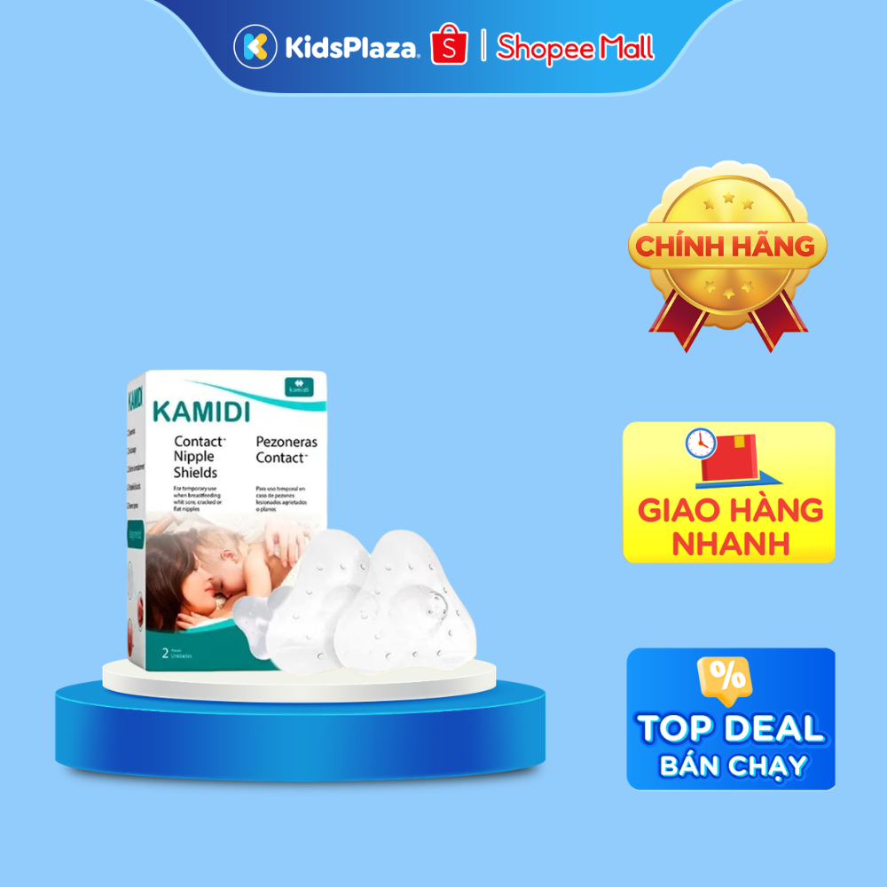 Trợ ti Kamidi silicon 2pcs - Chính hãng