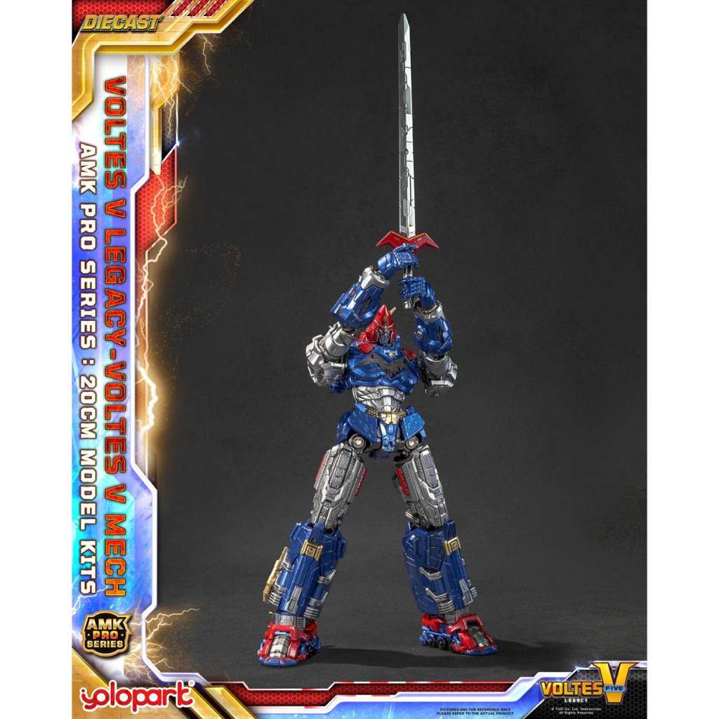 YOLOPARK AMK PRO Series Voltes V Legacy Mech Model Kit
