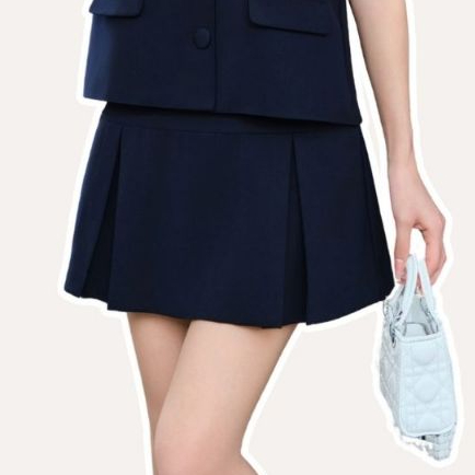 [XH] Chân váy xếp ly nữ  dáng chữ A Linly Store