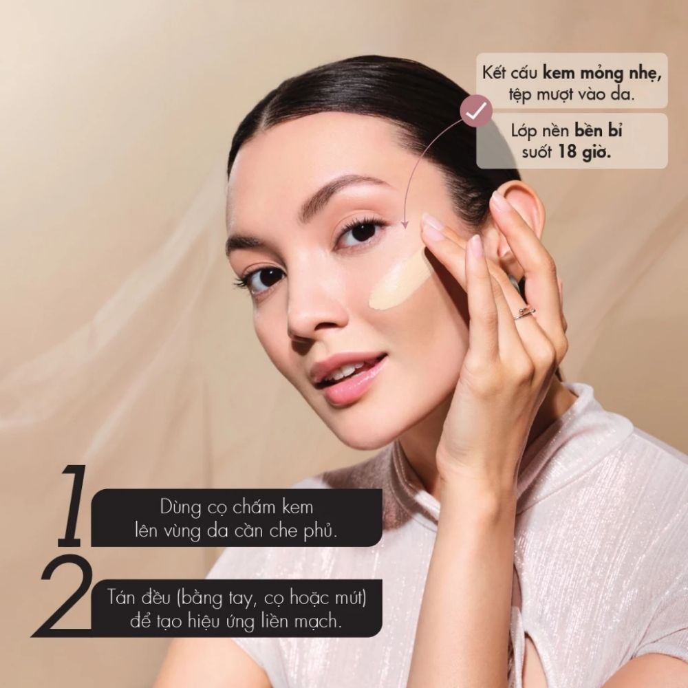 Ảnh 4 của Kem che khuyết điểm, triệt sắc Catrice bền màu, không bít tắc, mềm mịn, dễ tán