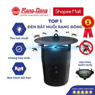 Đèn bắt muỗi Rạng Đông, đèn thu hút côn trùng thông minh MODEL DBM01 5W