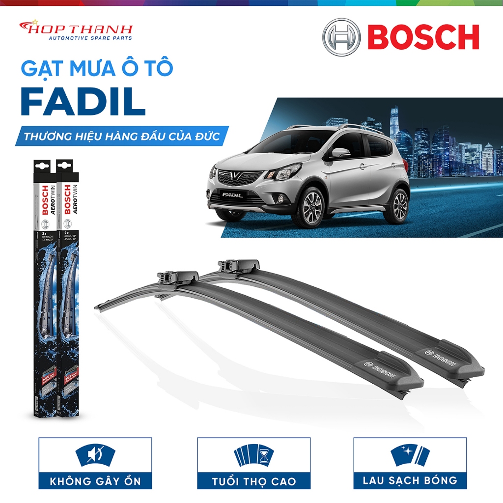 Gạt mưa Bosch xe VINFAST FADIL hàng chính hãng (Giá 1 cặp)