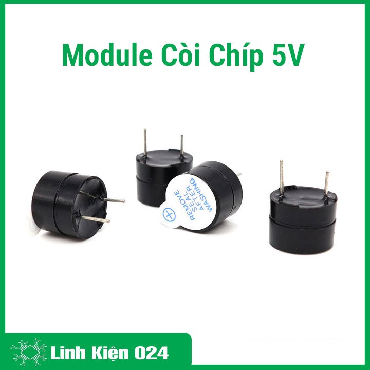 Còi Chíp 5V - Loại 9,5x12mm