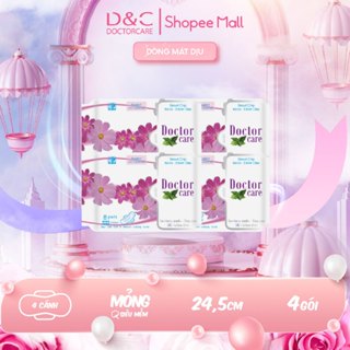 Combo 4 gói băng vệ sinh thảo dược siêu thấm hút D&C Doctor Care ban ngày