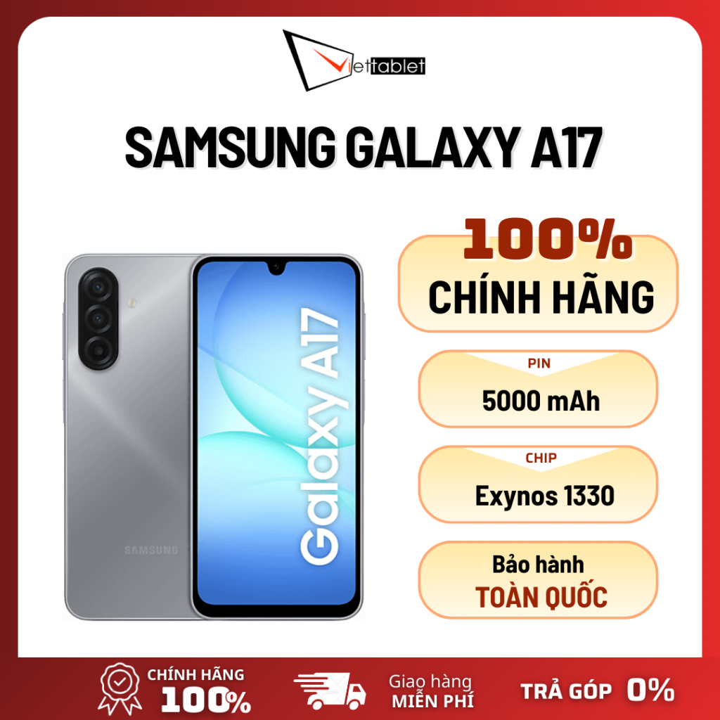 Samsung Galaxy A17 4G (8GB - 128GB) - Hàng Chính Hãng