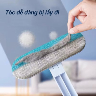 Gậy bàn chải dọn lông thú cưng trên chăn ga, sofa, quần áo
