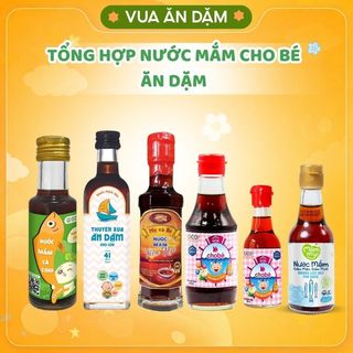 Tổng hợp nước mắm ăn dặm / nước mắm thiên ngư cho bé