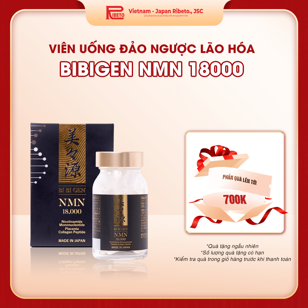 Viên uống NMN 18000 chống lão hóa, cải thiện sức khỏe, tăng cường độ ẩm cho da căng bóng, viên uống 