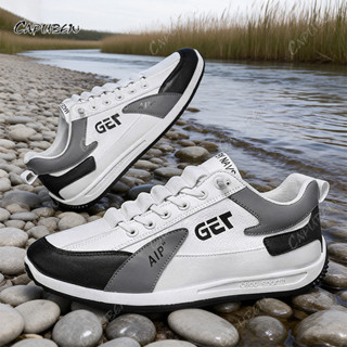 CAPUBEW Giày thể thao thời trang cho nam Nhẹ nhàng và thoải mái với đế mềm Giày cao su dành cho nam đi chơi#01