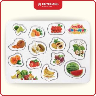 Sách cùng bé chơi và học - chủ đề trái cây