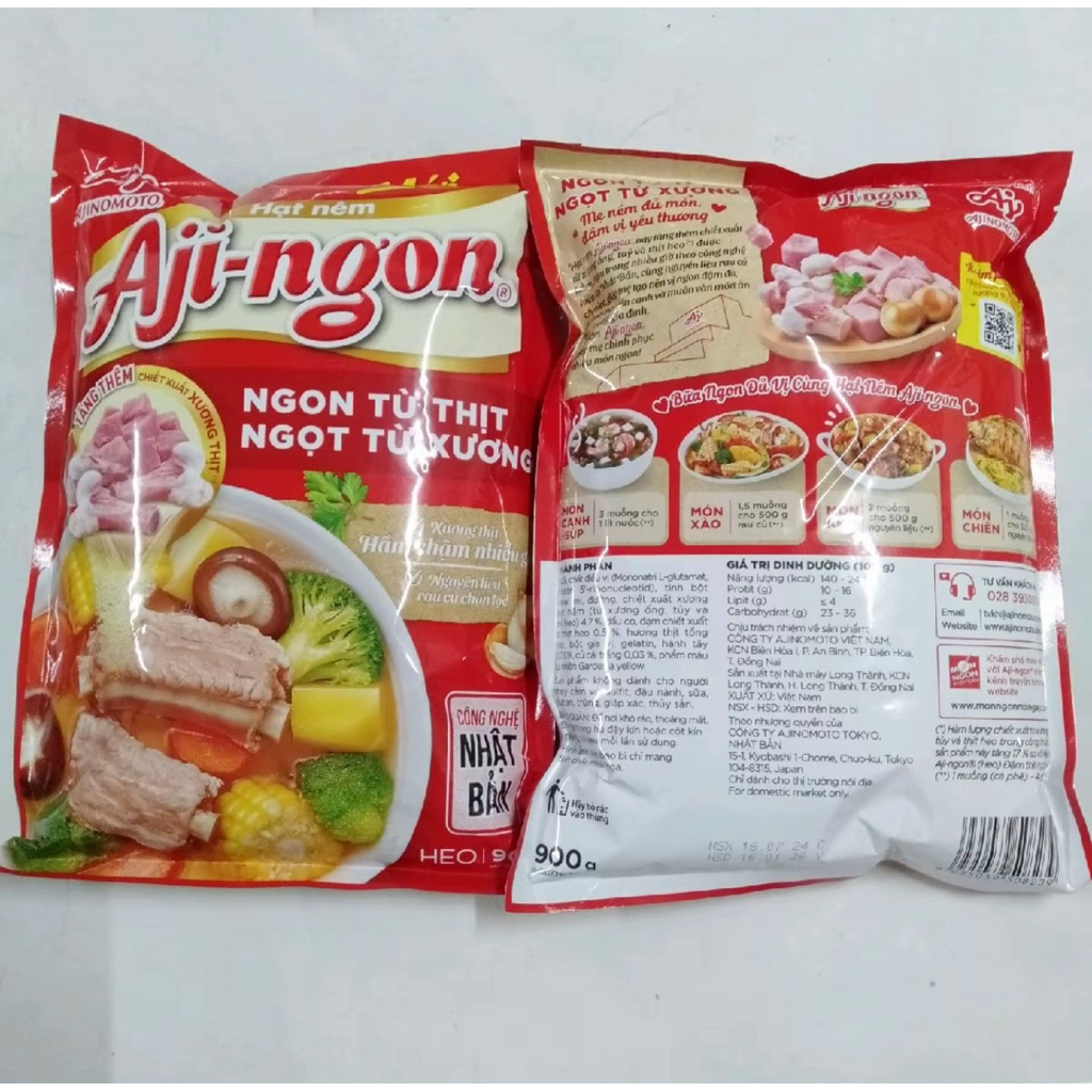 Bột nêm Aji-ngon 900g
