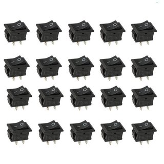 Bộ 10 chiếc công tắc bập bênh KCD1-11 2 chân 10x15mm