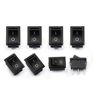 Bộ 10 chiếc công tắc bập bênh KCD1-11 2 chân 10x15mm