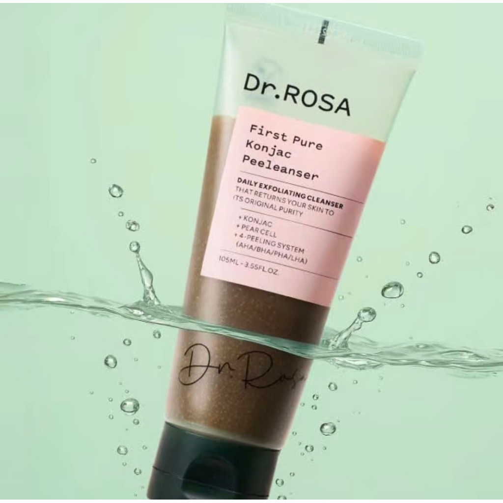 Sữa rửa mặt Hàn First Pure Konjac Peeleanser của Dr.Rosa