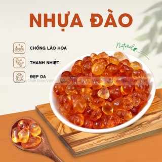 Nhựa đào Vân Nam 100g, mủ đào, nguyên liệu nấu chè dưỡng nhan, đẹp da, thanh nhiệt, giải khát
