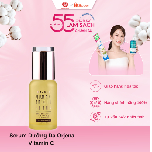 Serum Orjena Vitamin C Dưỡng Sáng, Mờ Thâm, Chống Oxy Hóa, Mờ Thâm 45ML