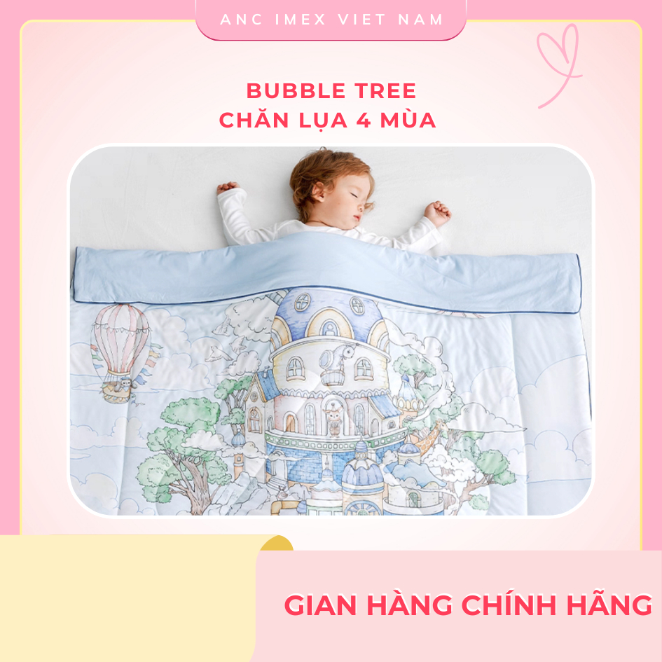 CHĂN LỤA 4 MÙA BUBBLE TREE