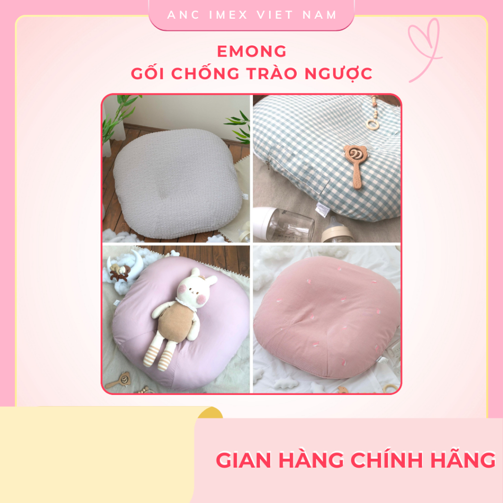 Gối chống trào ngược Emong size 74x83cm