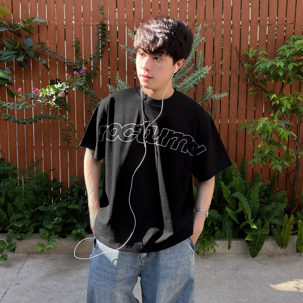 Áo Thun In Form Boxy NOCTURNAL Outbound Logo Tee Prime Cotton 100% Nam Nữ Unisex Localbrand | BigBuy360 - bigbuy360.vn