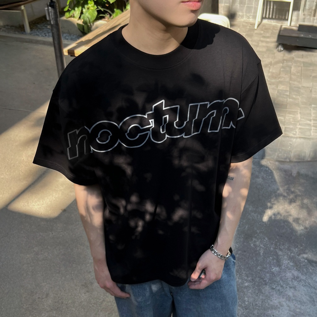 Áo Thun In Form Boxy NOCTURNAL Outbound Logo Tee Prime Cotton 100% Nam Nữ Unisex Localbrand | BigBuy360 - bigbuy360.vn