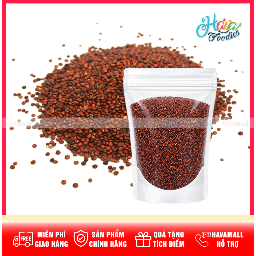 [DATE MỚI NHẤT] Hạt Diêm Mạch (Quinoa) Đỏ Canada